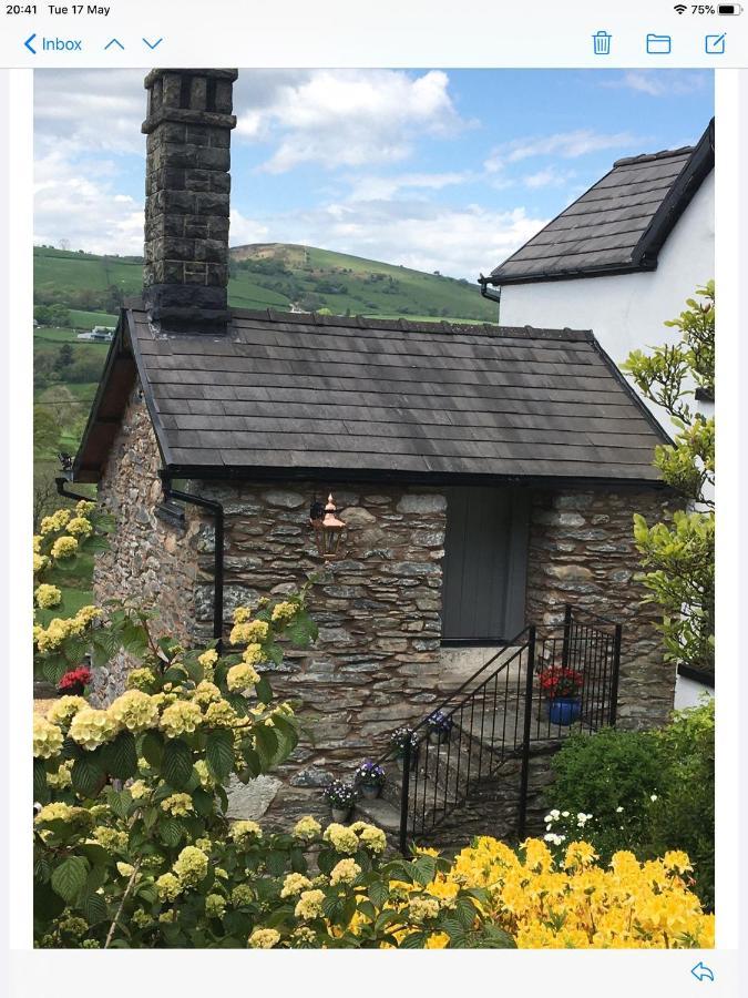 Hares Hideaway At Coed Moelfa Acomodação com café da manhã Corwen Exterior foto